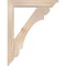 Ekena Millwork Olympic Traditional Smooth Bracket w/ Offset Brace, Douglas Fir, 5 1/2"W x 28"D x 36"H BKT0604X28X36OLY01SDF - alternate 3